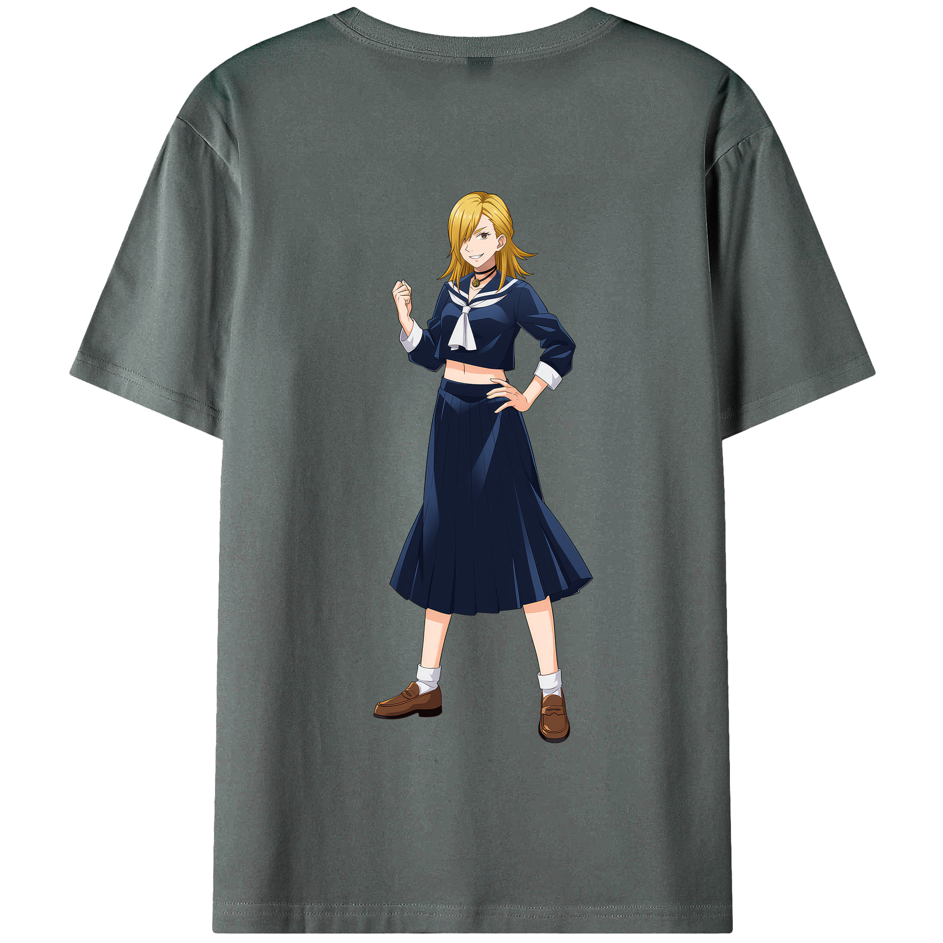 （画像用） 呪術廻戦 Jujutsu Kaisen 綿100％半袖Tシャツ（背面プリント）
